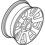Genuine Ford Wheel Alloy HC3Z-1007-H. Fixed Price $371.53.
