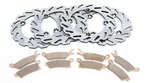 2016 Can-am Outlander Xt 6X6 650 Front & Rear Riptide Brake Rotors Pads. Fixed Price $209.01.