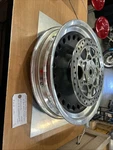 Harley Davidson Oem Black Polished Front Wheel & Brake Disc #43300171. Fixed Price $800.00.