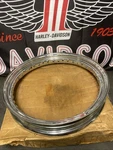 Nos Harley Shovelhead Ironhead Wheel Rim Sportster Fx Xl Front Hub 19 Chrome. Fixed Price $249.00.
