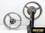 00-01 Yamaha Yzf R1 Chrome Rear Back Front Wheels Rims Pair 4XV-25168-01-33. Fixed Price $451.25.