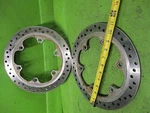 Honda F2 Front Right Left Brake Disc Wheel Rotor 91-94. Fixed Price $98.00.