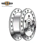Chrome Front Hub Fit For Harley Sportster Dyna Glide 1984-1999 REPL.43619-84. Fixed Price $98.99.