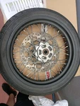 Complete Front Wheel With Disc For Scr Spoke Rims 50122481AB. Fixed Price $858.02.