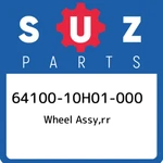 64100-10H01-000 Suzuki Wheel Assy,rr 6410010H01000, New Genuine Oem Part. Fixed Price $1142.69.