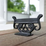 Renovators Supply Boot Scraper 6 In Wrought Iron Floor Mount Black. Fixed Price $36.99.