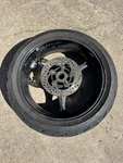 06-07 Suzuki GSXR600 750 Rear Wheel Back Rim Oem STR8. Fixed Price $150.00.