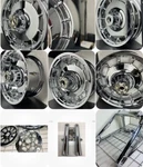 Harley Fat Boy 2022 24 Custom Chrome Wheels Slider Swingarm Rims Exchange. Fixed Price $3999.00.