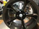 Harley Davidson Oem Rear Wheel 5 Spoke 18 Gray Satin Ice #40900663. Fixed Price $500.00.