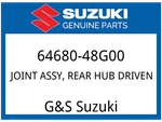 Suzuki Oem Part 64680-48G00 Joint Assy,rear Hub Driven. Fixed Price $359.83.