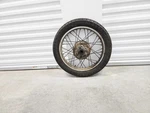 1968 Honda Scrambler CL175 Oem Rear Wheel Rim Tire 3.5X18 CB175 18IN. Fixed Price $99.95.