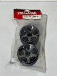 Traxxas 5577A 1/10 Rc R/c Black-chrome All-star 2.8 Front Wheels Rims Jato Nitro. Fixed Price $9.99.