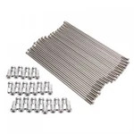 Tusk Motorcycle Kit Front 19" Spoke/silver Nipple SPK-HF150-19. Fixed Price $54.54.