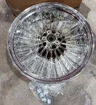 18X5.5 Fat Spoke Rear Wheel Rim For Harley Dyna Street Bob Fxdb Low Rider Fxdl. Fixed Price $259.99.