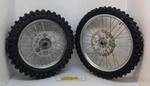 Oem 2024 Gasgas 300 Ex Front Rear Wheels Silver Rim Ktm 125-450 Sxf Xcf Fc. Fixed Price $850.00.