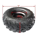 16X8-7 Left Front Rear Rim Tire Assembly For Atv Quad 4 Wheeler Go Kart. Fixed Price $49.95.