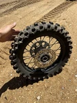 2001-2013 KX85 Complete Rear 14 Wheel, Tire, Sprocket, Disc Used Great Condition. Fixed Price $164.22.