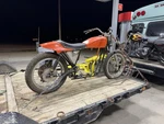 Harley Frame Swing Gas Tank Oil Tail Section Rear Mert Lawwill. Fixed Price $10925.00.