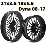 21X3.5 18X5.5 Fat Spoke Wheels Rims For Harley Dyna Street Bob Fxdb 2008-17. Fixed Price $719.99.