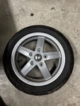 Vespa S50 4 Valve 2010 Oem Front Wheel. Fixed Price $72.99.