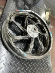 Bmw Front Carbon Wheel M1000RR 20-26 S1000RR Oem 36317925438 *damaged*. Fixed Price $800.00.