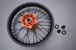 Orange Enduro Rear Wheel / Rim Complete For Ktm Sx 380 2000-2002 2,15"X18". Fixed Price $524.79.