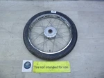 1981 Yamaha QT50 Yamahopper Y20780) Chrome Front Wheel Rim 14IN. Fixed Price $63.24.