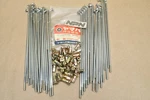 Nos Yamaha 1973-74 TX500 1975 XS500 Front Wheel Spoke & Nipple Set 371-25104-00. Fixed Price $38.50.