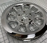 Harley Pulley Dyna 66T Softail 40221-07 Flt Sprocket Chrome 2006 Up Exchange. Fixed Price $299.00.