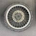 1986-1995 Oem Honda CR80R Front Wheel Rim Tire Assembly (17X1.40). Fixed Price $150.00.