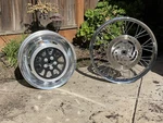 Harley Davidson Rims Set. Fixed Price $700.00.