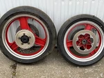 1984 1985 1986 Honda Interceptor V-4 VF500F Wheels. Fixed Price $500.00.