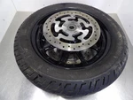 08 Harley Touring Street Glide Flhx Front Wheel Rim 16X3 Tire & Brake Rotors. Fixed Price $217.22.