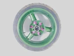 1999-2007 Suzuki GSX1300R Hayabusa Green Rear Wheel Rim W/ Tire. Fixed Price $149.95.