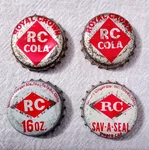 Rc Cola Sav-a-seal Cork Bottle Cap By Vernors Ginger Ale Toledo Ohio Plus 3. Fixed Price $29.99.
