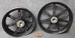 Oem Harley-davidson '21-'24 Straight Black Sportster Nightster Rims Set. Fixed Price $800.00.