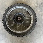 2003 Honda XR70R 1.40" 14" Oem Front Wheel Rim Hub Spokes 44650-GCF-681. Fixed Price $150.00.