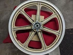 1980 Yamaha XS1100LG XS850LG Midnight Special Gold Front Wheel Rim 4H1-25168-20-. Fixed Price $89.00.