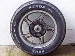 84-85 Kawasaki ZN1100 Rear Rim & Good Tire. Fixed Price $60.00.