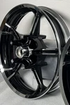 Harley Cvo Limited Touring Front Chrome & Black Wheel Rim 2009-22 Outright. Fixed Price $1099.00.