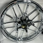 Indian Pursuit Wheel Front 2025 -26 Only Chrome Oem Mag Rim 19" Exchange. Fixed Price $949.00.