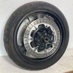 96-03 1998 Kawasaki Ninja ZX7R ZX-7R Front Rim Wheel Axle+rotor J17XMT3.50. Fixed Price $109.99.