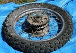 1975 Yamaha Dt 400 Oem Rear Rim Tire Sprocket. Fixed Price $187.68.