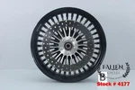 2001 Harley Softail 16" X 3.50" Dna Back Rear Wheel Rim Black Spoked 3/4" #4177. Fixed Price $494.44.