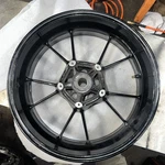 09 - Bmw S1000RR Rear Rim Straight Good Wheel 17" Oem. Fixed Price $330.00.
