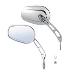 Chrome Rear View Mirrors Fit For Harley Road King Flhr Fat Boy Flstf 1990-2016. Fixed Price $34.64.
