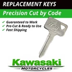Kawasaki Motorcycle Keys Replacement Cut Code A311111-A314134 All Metal. Fixed Price $11.99.
