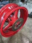 02 Kawasaki ZX6 Zzr 600 Rear Wheel. Fixed Price $85.51.