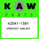42041-1381 Kawasaki SPROCKET-HUB,46T 420411381, New Genuine Oem Part. Fixed Price $106.94.