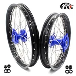 Kke 17-14 Kid's Spoked Wheels Rims Fit Yamaha YZ80 1993-2001 YZ85 2002-2026 Blue. Fixed Price $449.00.